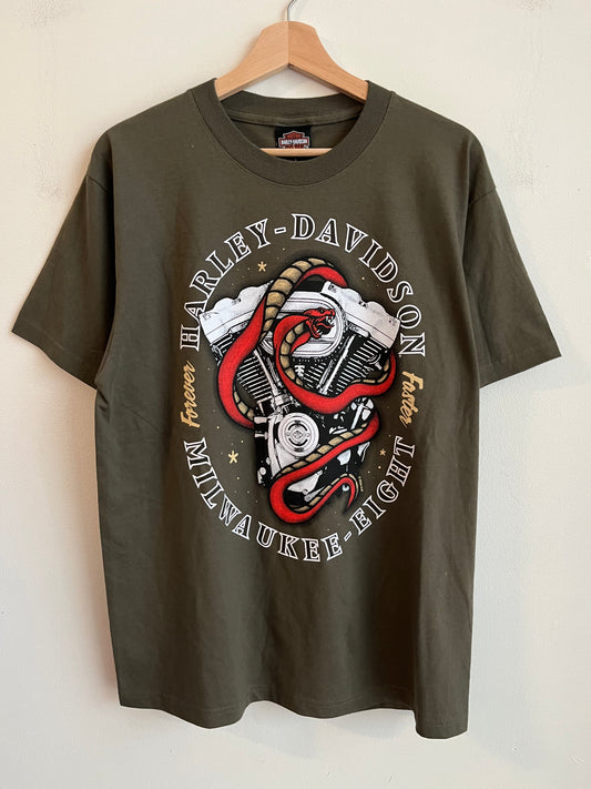 2024 Harley Davidson Olive Missoula, Montana Deadstock Tee (M)