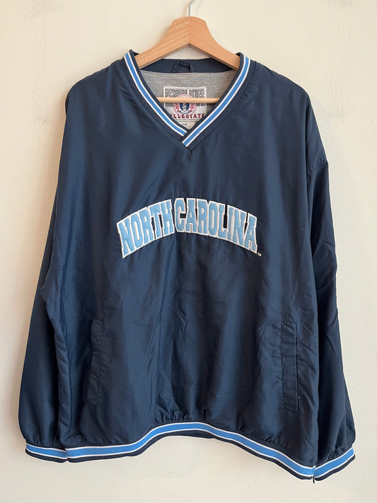 90s UNC North Carolina Genuine Stuff Windbreaker (L)