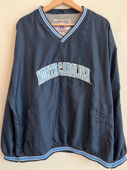 90s UNC North Carolina Genuine Stuff Windbreaker (L)