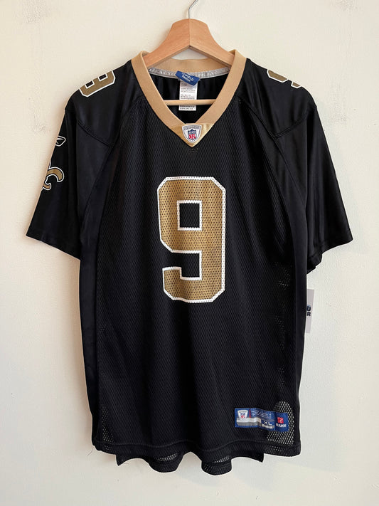 00s New Orleans Saints Drew Brees Reebok Home Jersey (Youth XL)