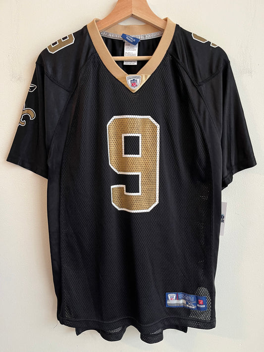 00s New Orleans Saints Drew Brees Reebok Home Jersey (Youth XL)