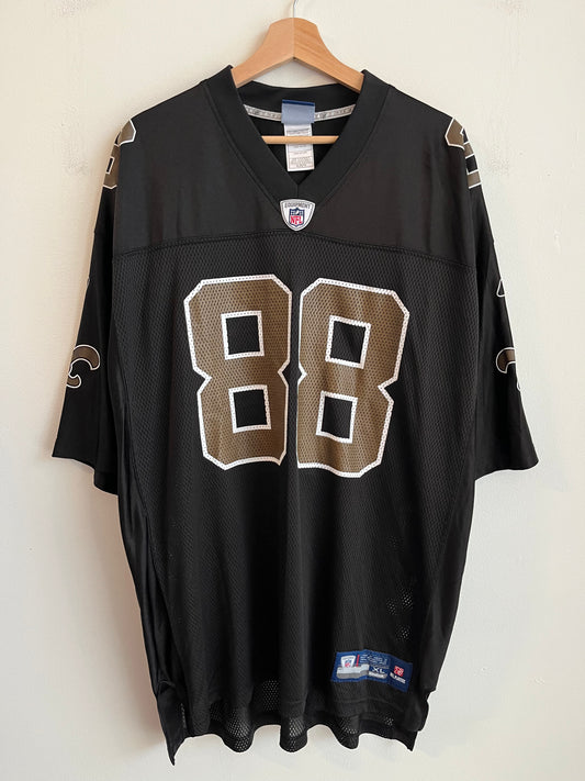 00s New Orleans Saints Jeremy Shockey Reebok Black Jersey (XL)