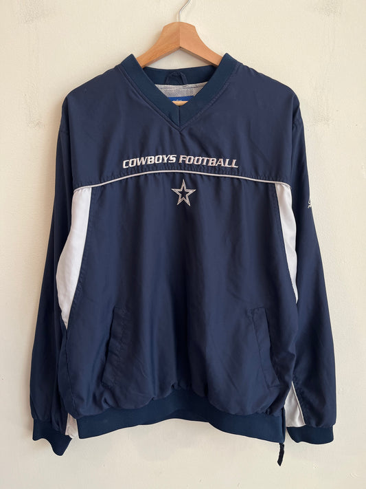 00s Dallas Cowboys Two Tone Windbreaker (Youth XL)