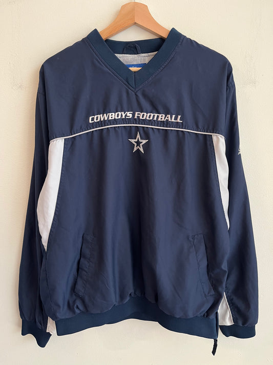 00s Dallas Cowboys Two Tone Windbreaker (Youth XL)