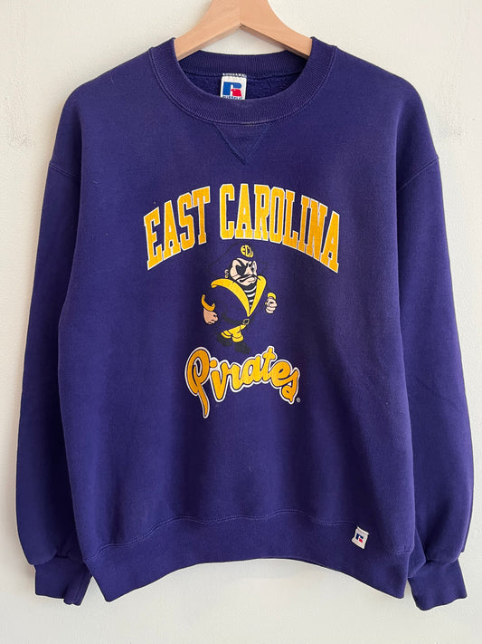 90s East Carolina University Russell Crewneck (M)