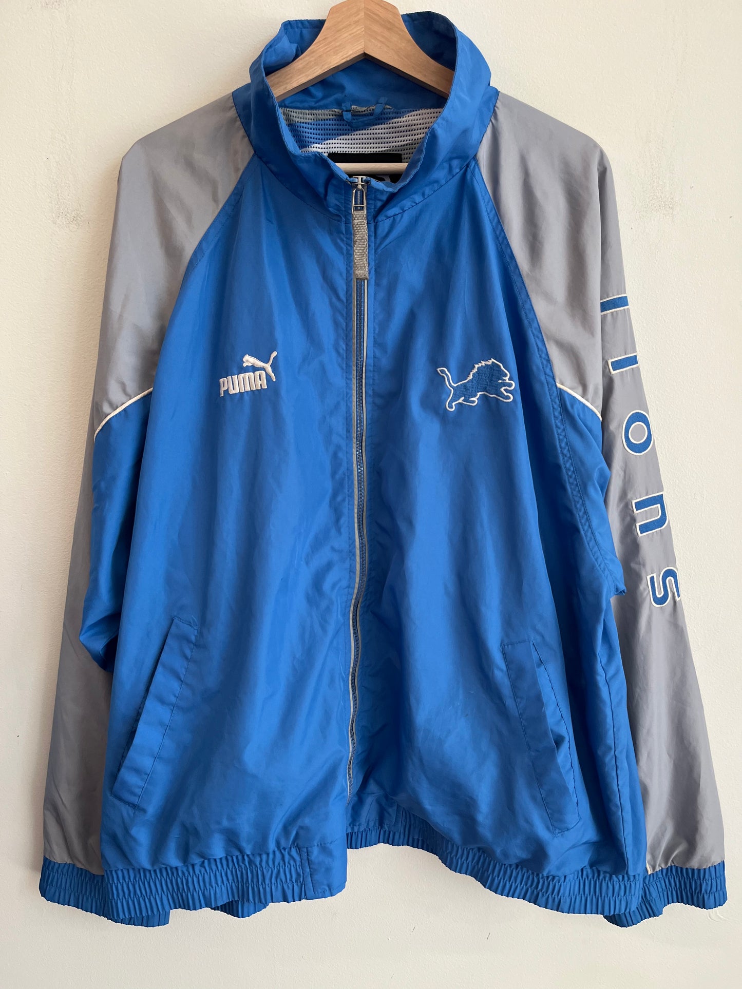00s Detroit Lions Puma Windbreaker (XL)