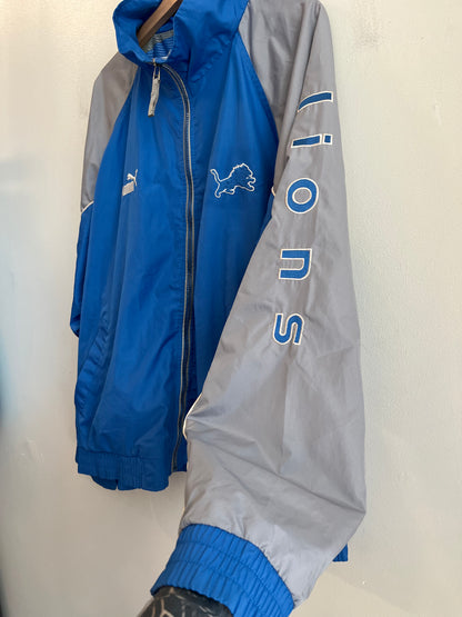 00s Detroit Lions Puma Windbreaker (XL)