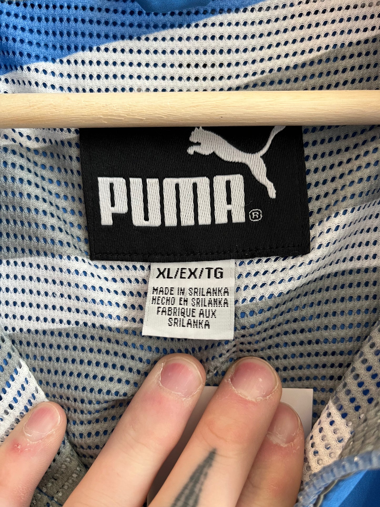00s Detroit Lions Puma Windbreaker (XL)