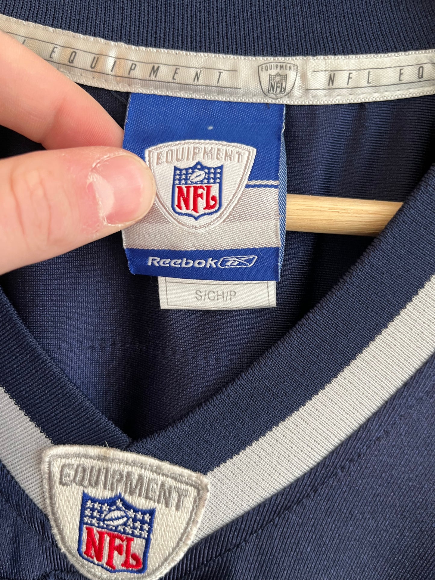 00s New England Patriots Tom Brady Reebok Home Jersey (S)
