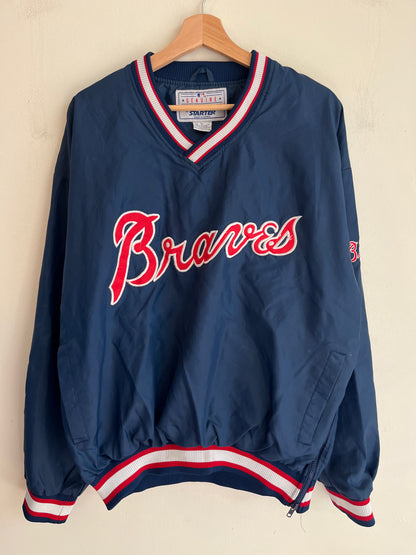 90s Atlanta Braves Starter Windbreaker (L)
