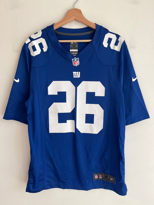 2010s New York Giants Saquon Barkley Nike Jersey (M)