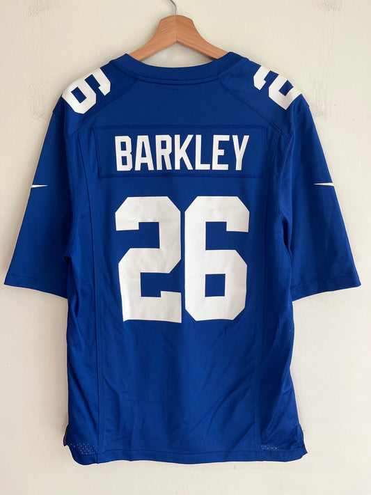 2010s New York Giants Saquon Barkley Nike Jersey (M)