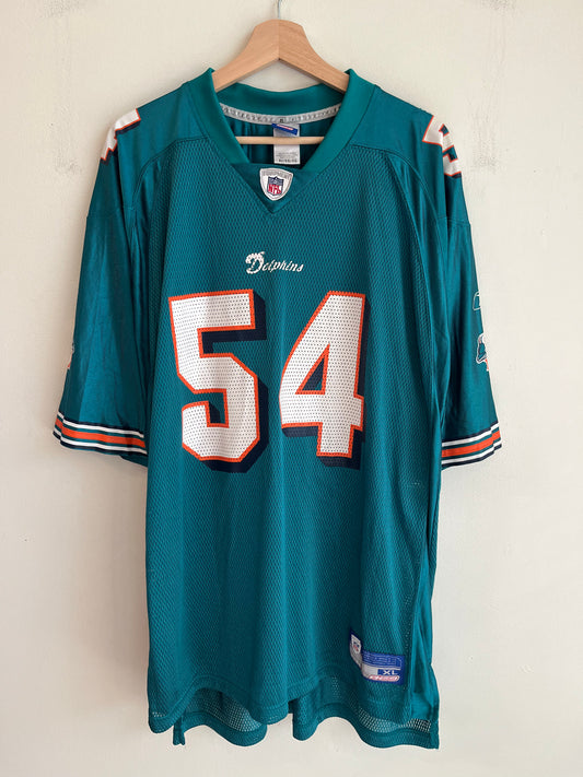 00s Miami Dolphins Zach Thomas Reebok Jersey (XL)