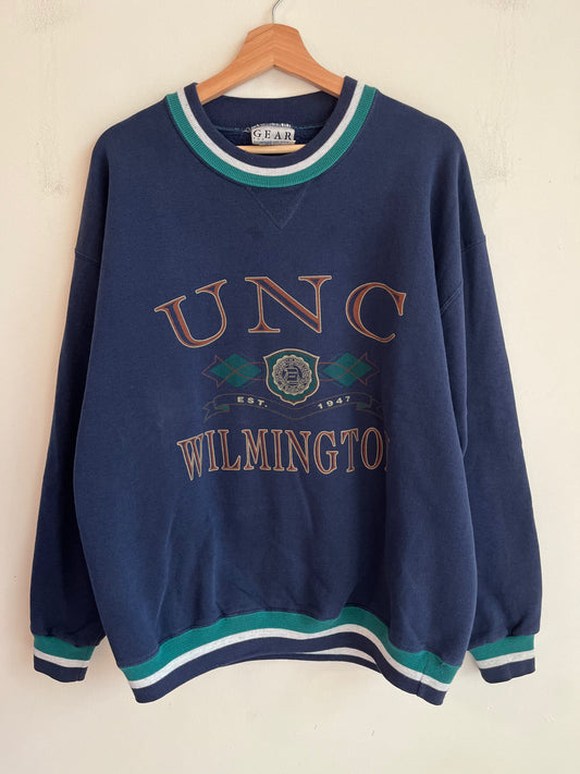 90s UNC Wilmington (UNCW) Gear Sports Crewneck (L)