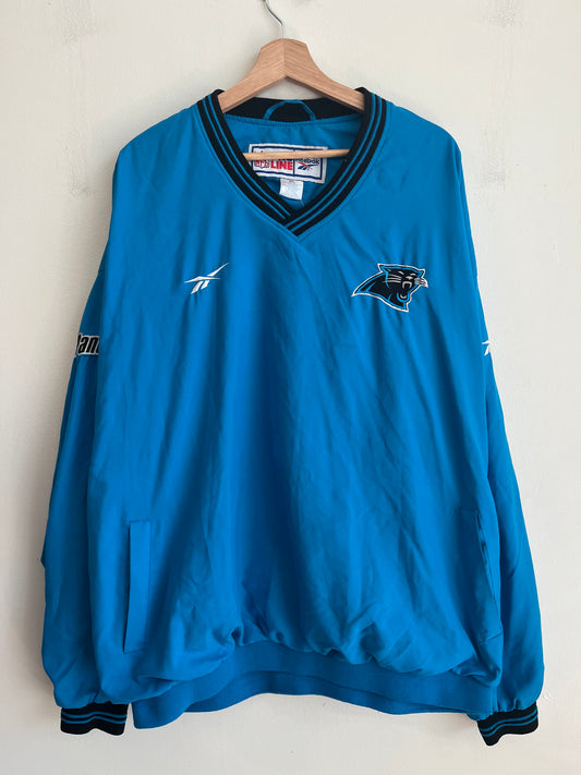 90s Carolina Panthers Blue Reebok Pro Line Windbreaker (XXL)