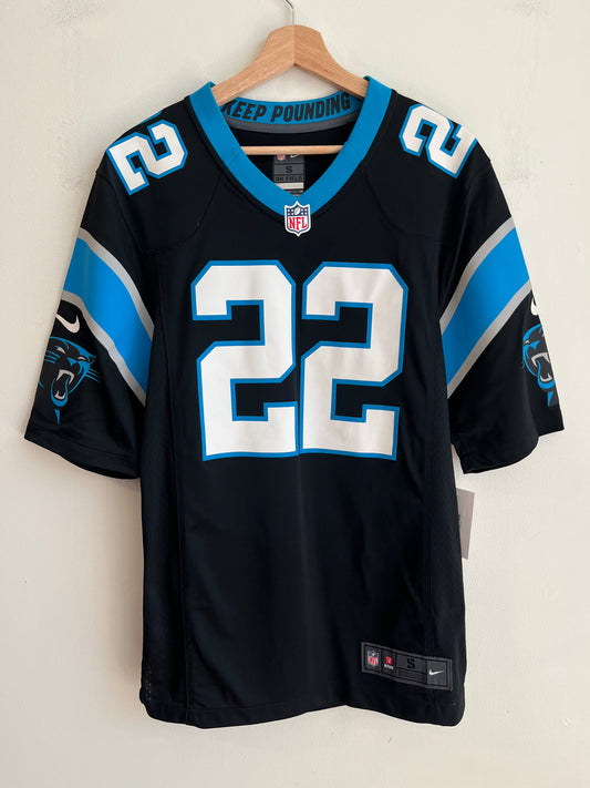 2010s Carolina Panthers Christian McCaffery Nike Home Jersey (S)