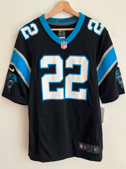 2010s Carolina Panthers Christian McCaffery Nike Home Jersey (S)