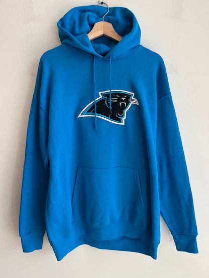 2007 Carolina Panthers Blue Logo Hoodie (L)
