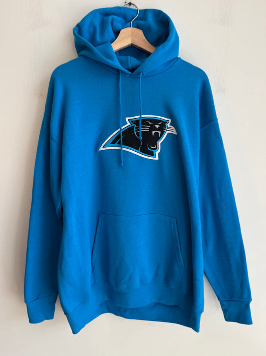 2007 Carolina Panthers Blue Logo Hoodie (L)