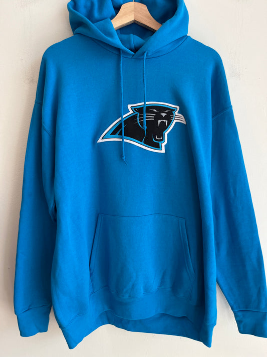 2007 Carolina Panthers Blue Logo Hoodie (L)