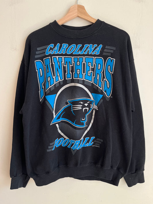 1993 Carolina Panthers Football Circle Graphic Crewneck (XL)