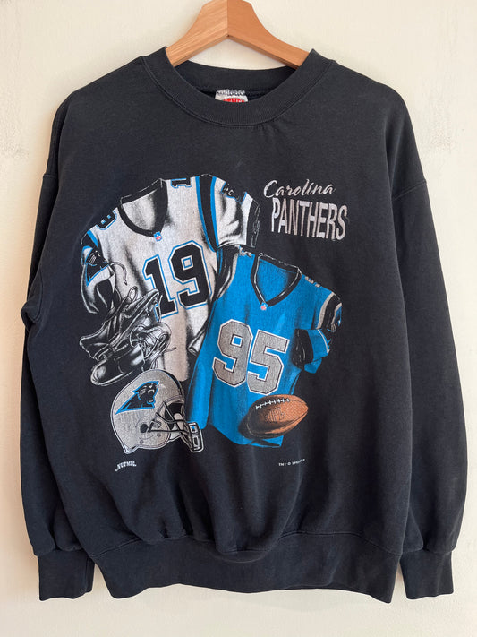 1993 Carolina Panthers Nutmeg Locker Room Crewneck (M)