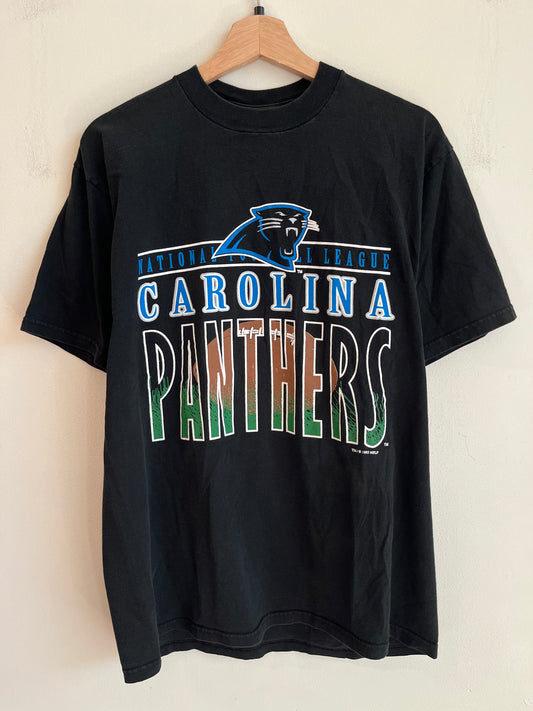 1995 Carolina Panthers Locker Line Spell Out Shirt (L)