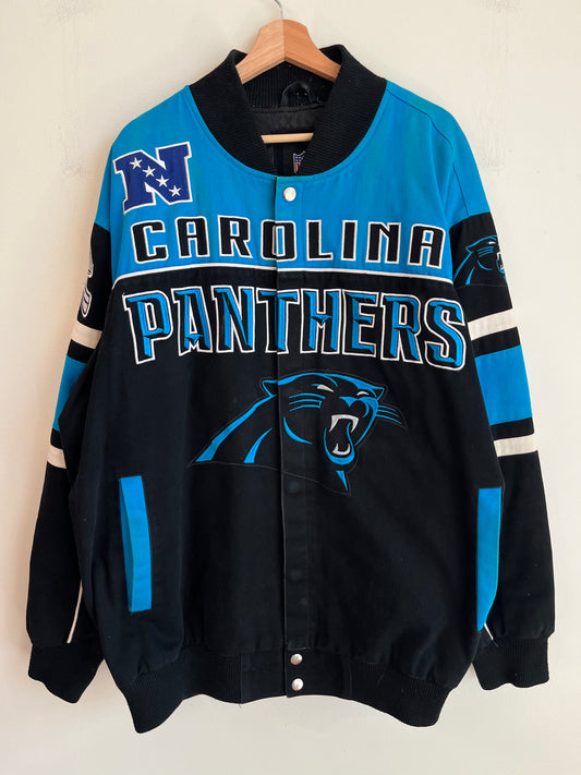 2010s Carolina Panthers NFL Racing Jacket (XXXL)