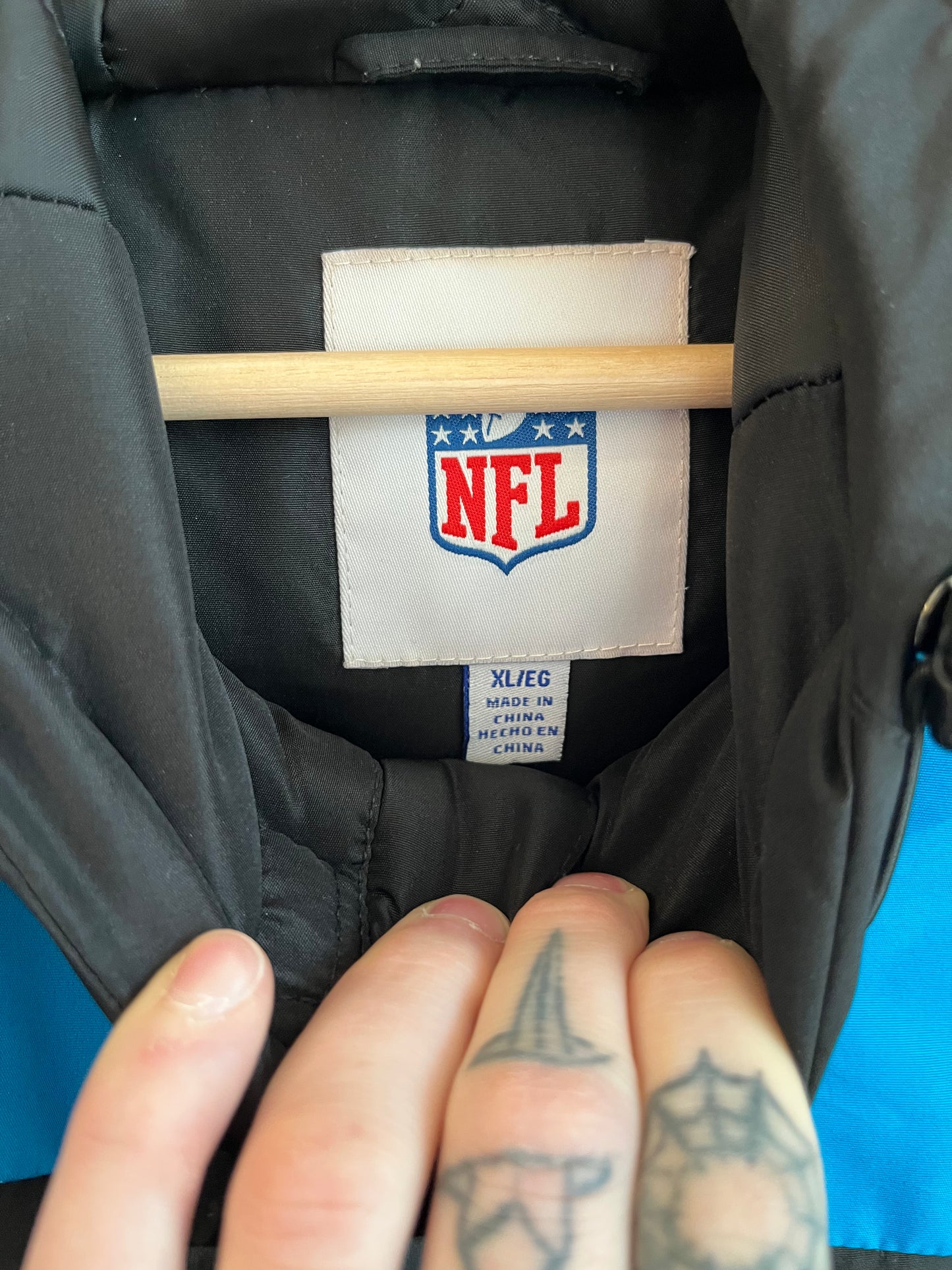 2010s Carolina Panthers Essential Puffer Jacket (XL)