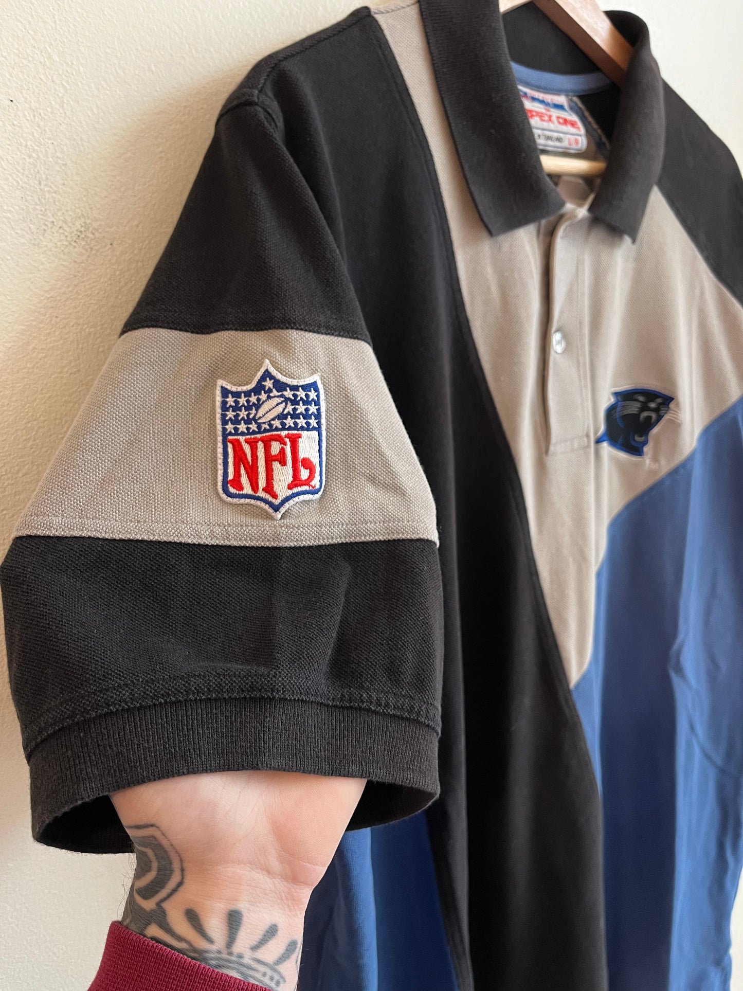 90s Carolina Panthers Apex Polo (L)