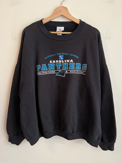 00s Carolina Panthers Boxy South Division Crewneck (XXL)