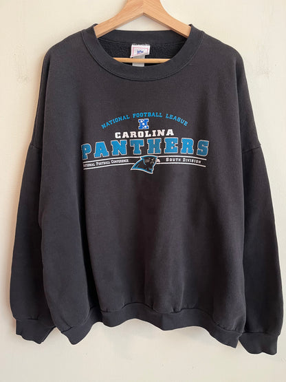 00s Carolina Panthers Boxy South Division Crewneck (XXL)