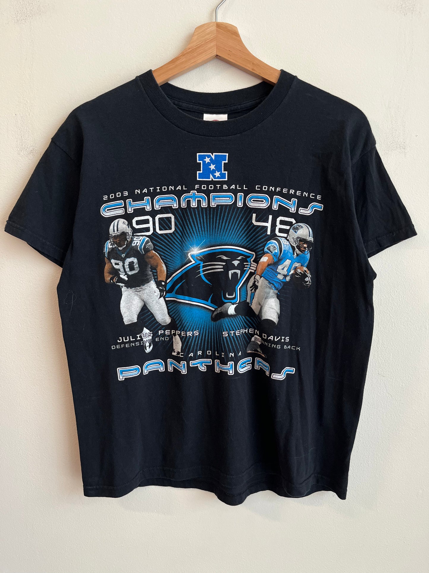 2003 Carolina Panthers Peppers & Davis Tee (Youth XL)