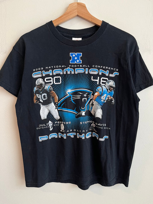 2003 Carolina Panthers Peppers & Davis Tee (Youth XL)