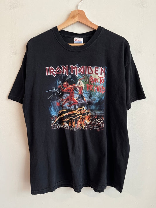2004 Iron Maiden "Run To The Hills" Band Tee (XL)