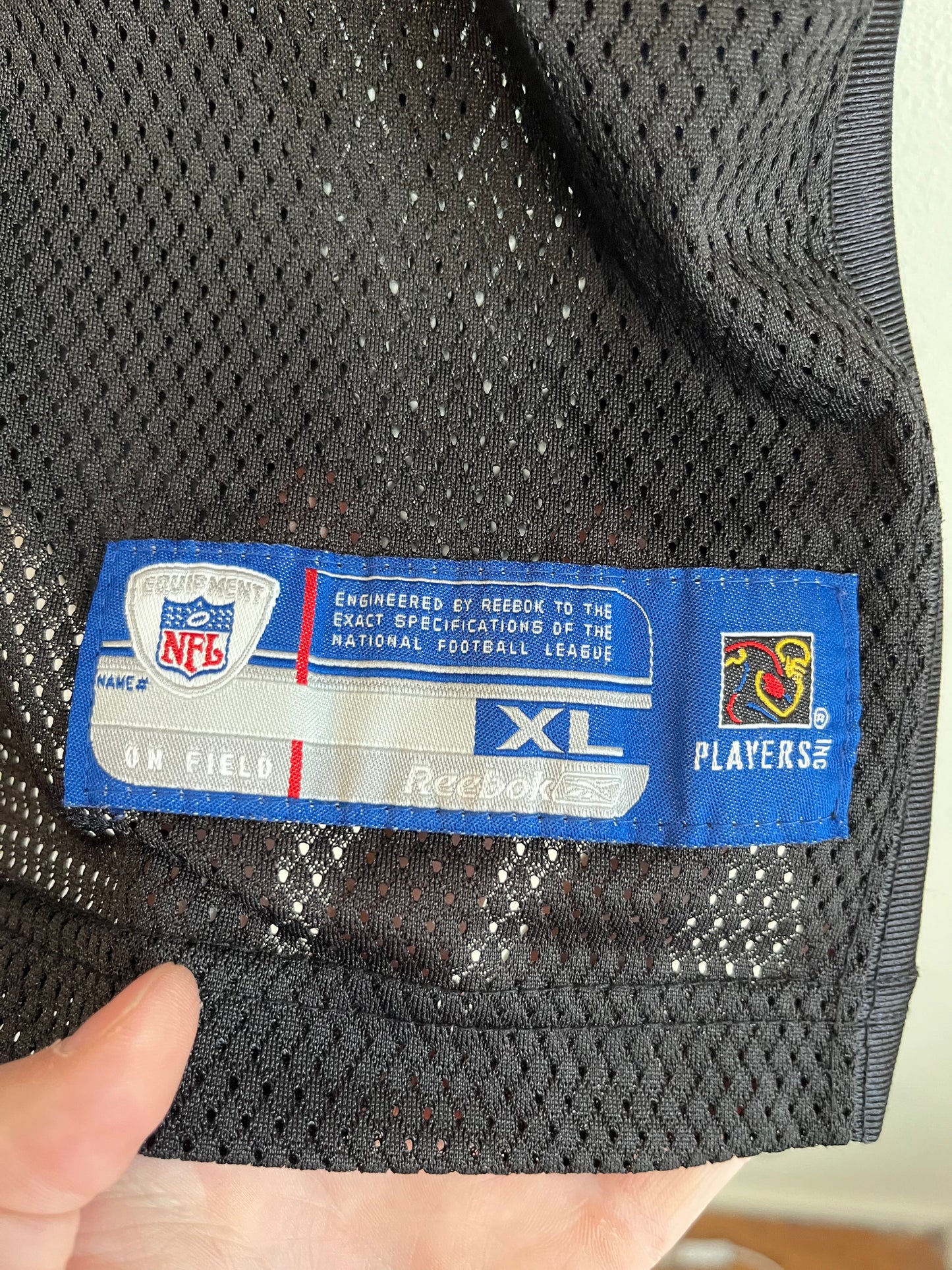 00s Carolina Panthers Stephen David Reebok Home Jersey (Youth XL)