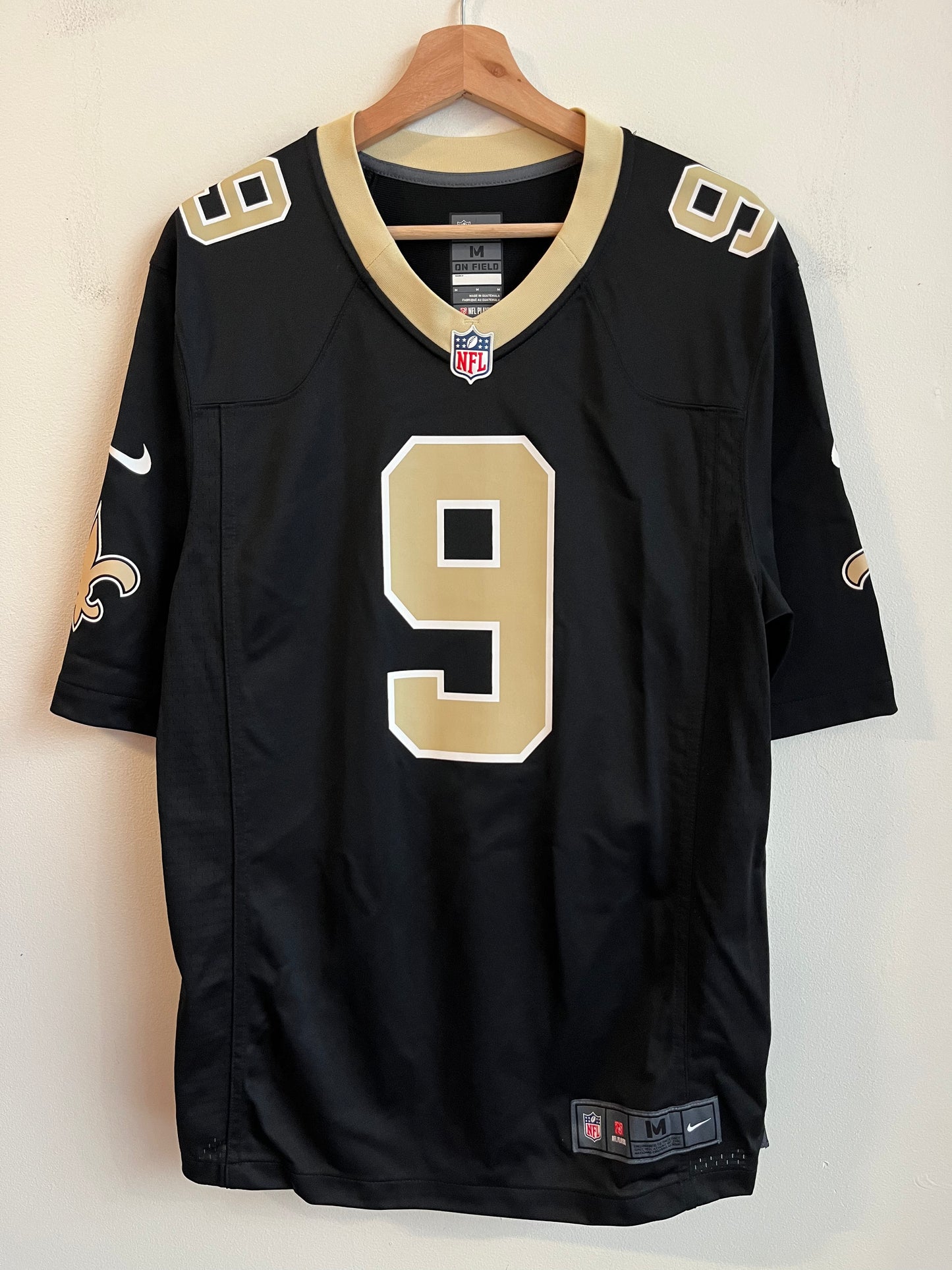 2010s New Orleans Saints Drew Brees Nike Home Jersey (M)