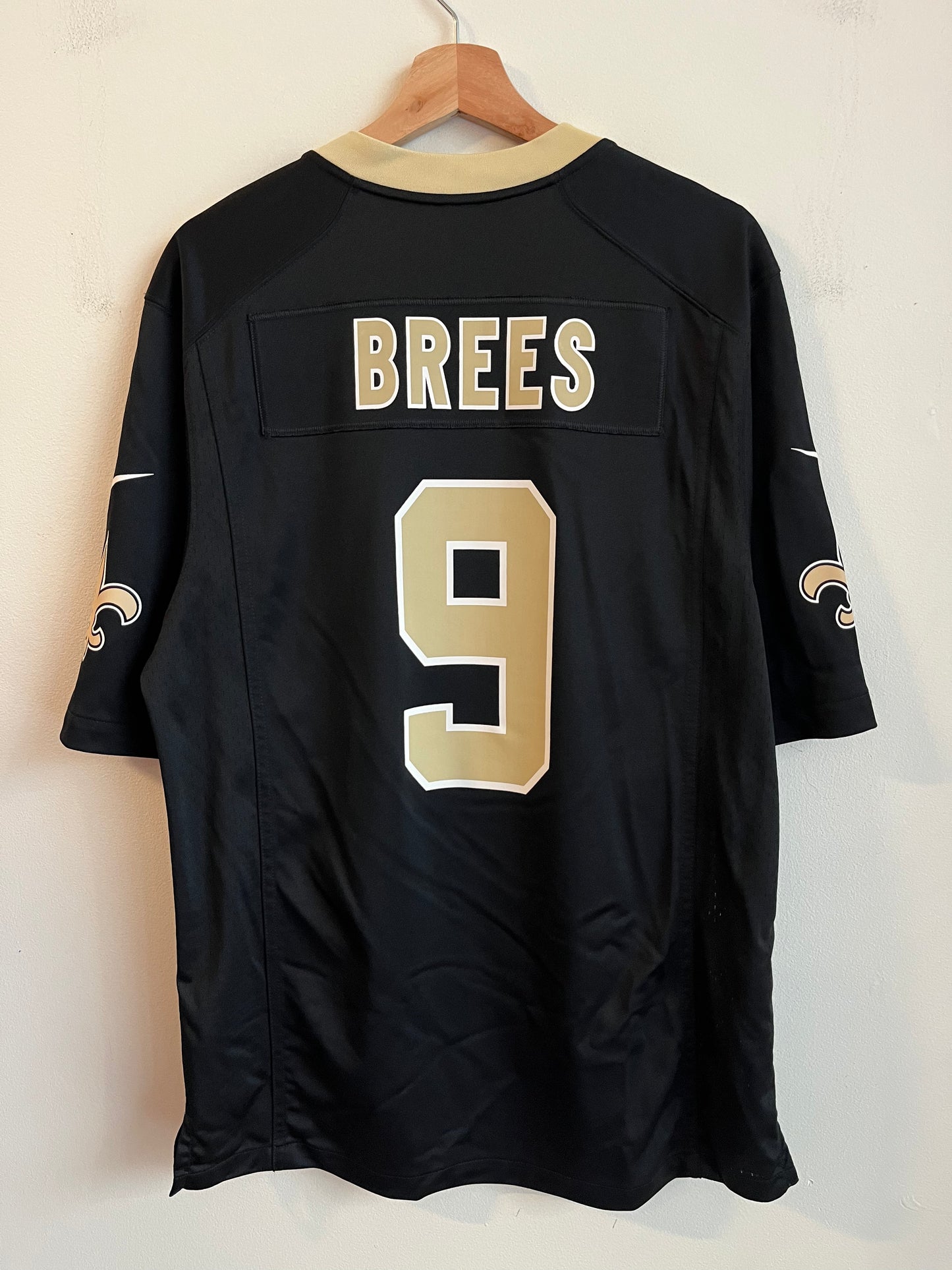 2010s New Orleans Saints Drew Brees Nike Home Jersey (M)