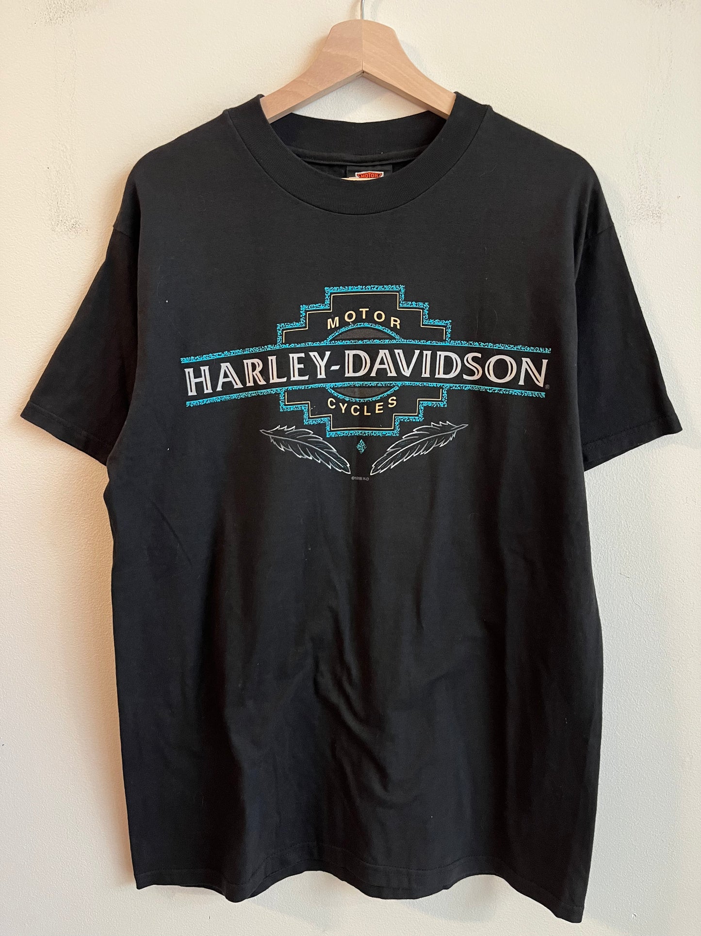 1998 Harley Davidson Black Greenville Tee (M)