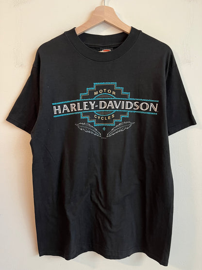1998 Harley Davidson Black Greenville Tee (M)