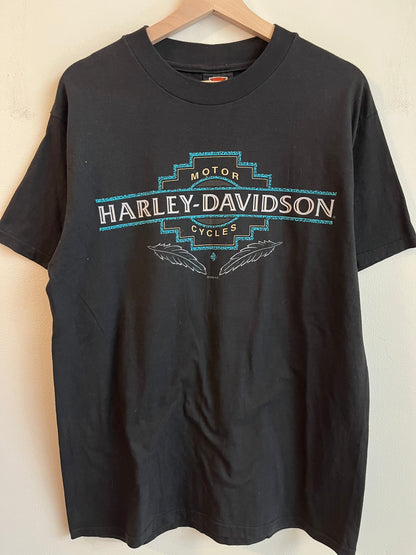 1998 Harley Davidson Black Greenville Tee (M)