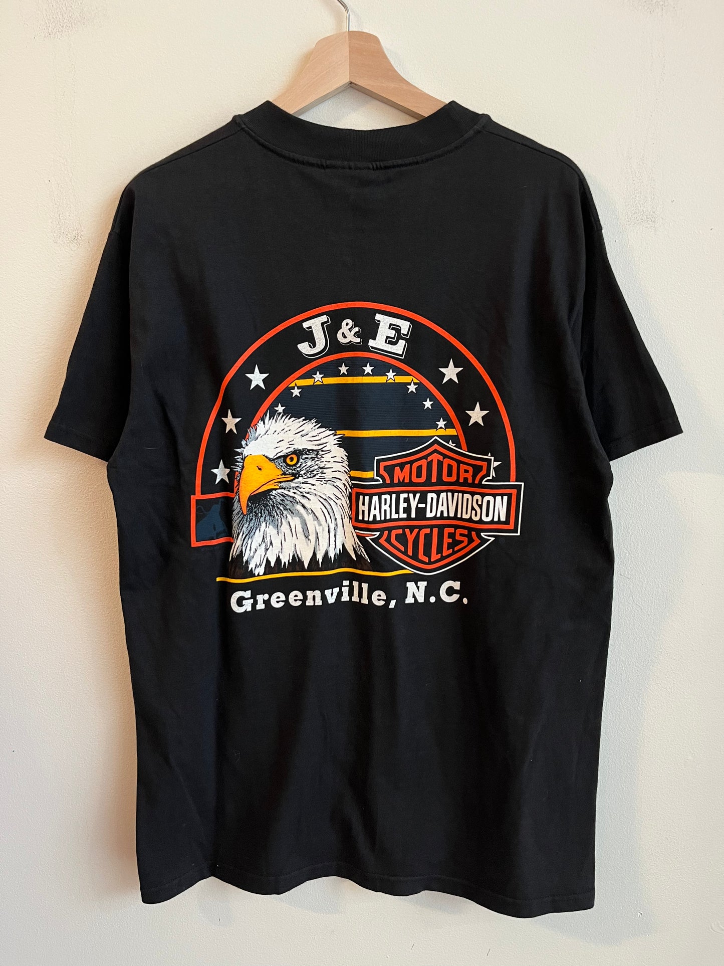 1998 Harley Davidson Black Greenville Tee (M)