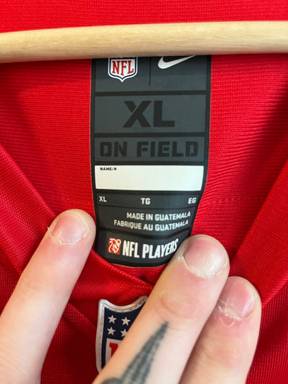 2012 New England Patriots Rob Gronkowski Red Throwback Jersey (XL)