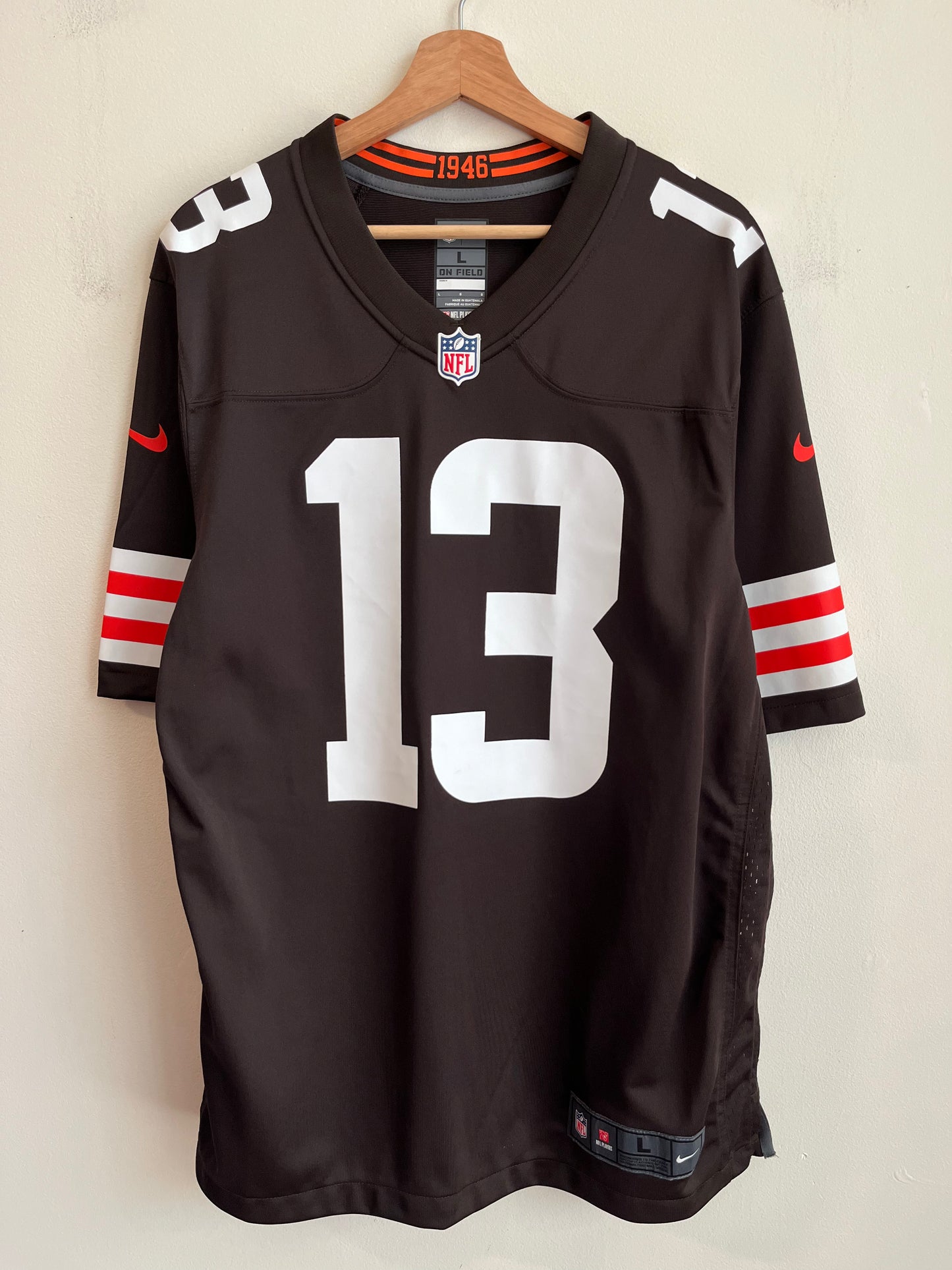 2020 Cleveland Browns Odell Beckham Nike Home Jersey (L)