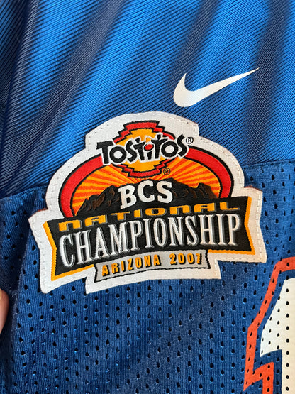 2007 Florida Gators Tim Tebow #15 Tostitos Championship Jersey (Youth L)