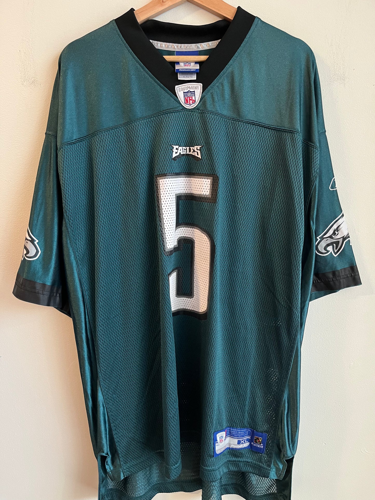 00s Philadelphia Eagles Donovan McNabb Reebok Jersey (XL)