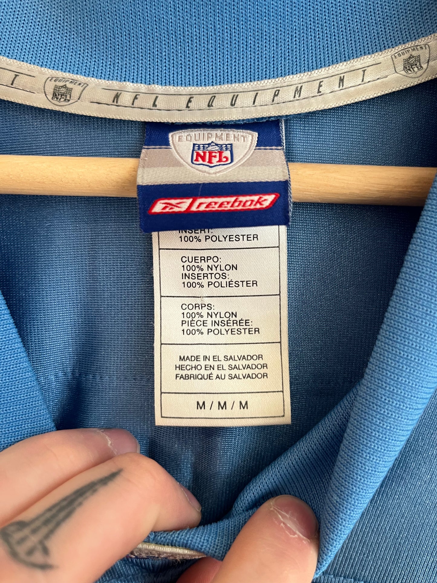 00s San Diego Chargers LaDainian Tomlinson Powder Blue Reebok Jersey (M)