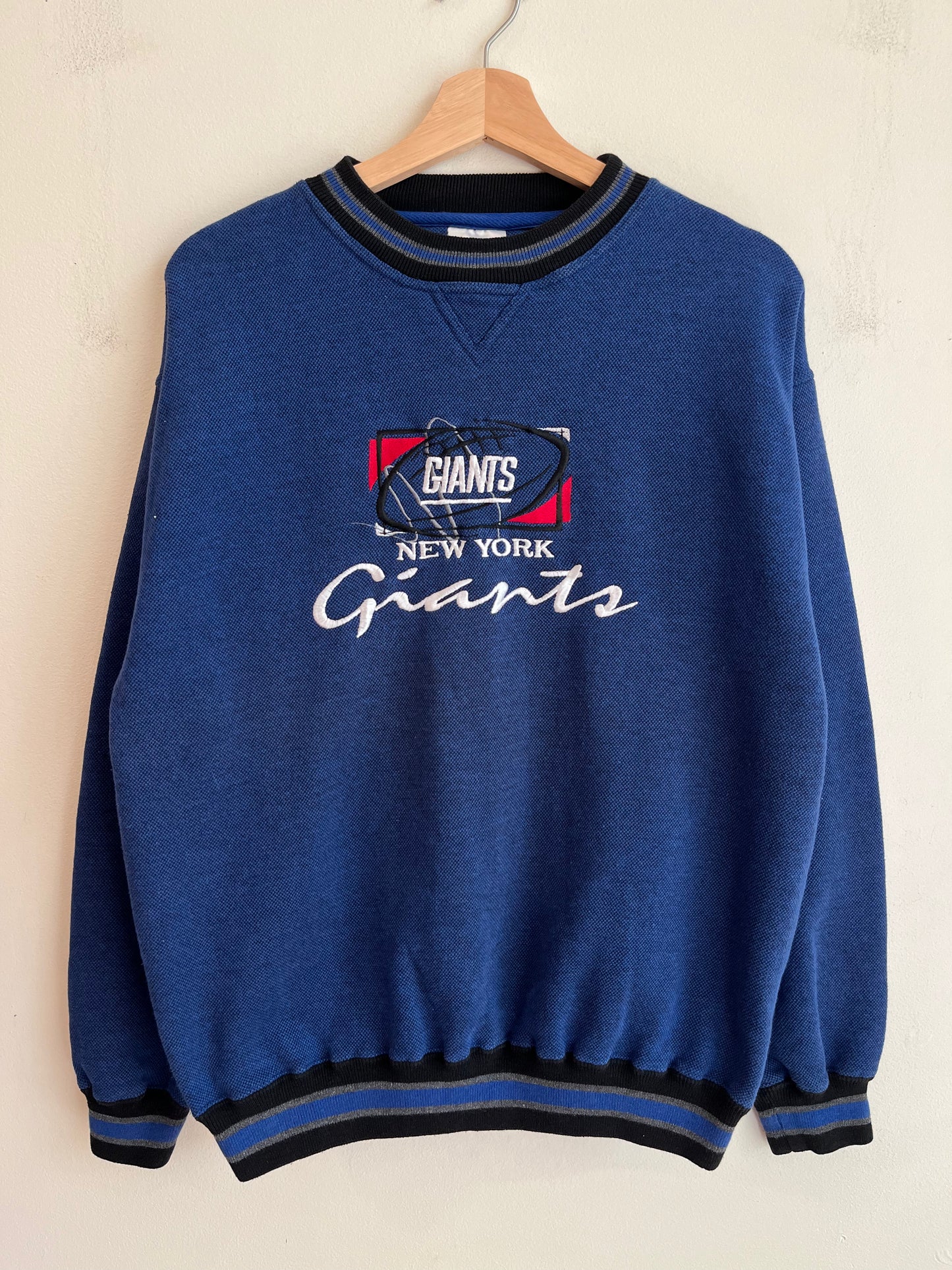 90s New York Giants Cadre Embroidered Crewneck (M)