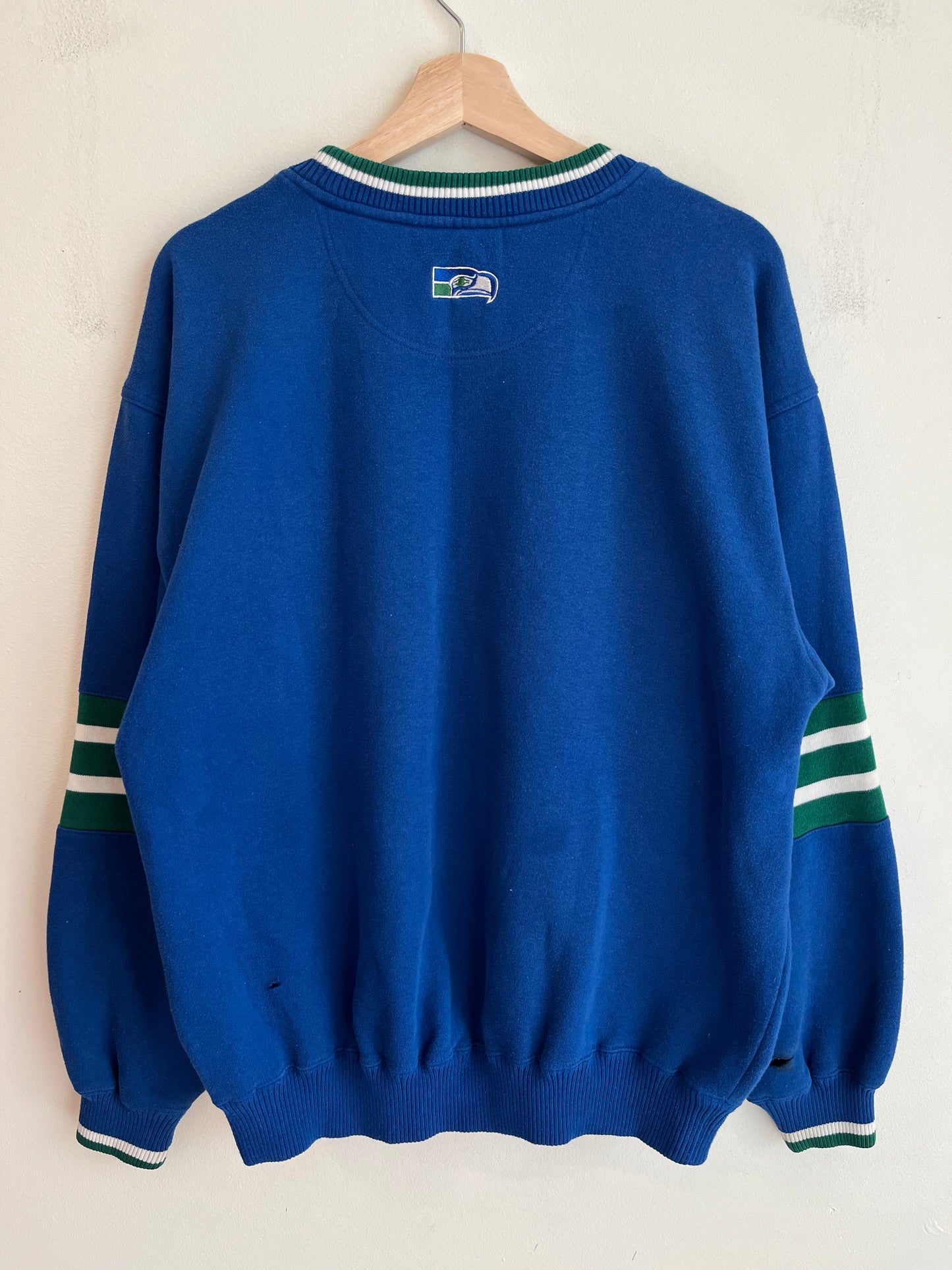 2001 Seattle Seahawks Lee Embroidered Crewneck (L)