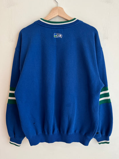 2001 Seattle Seahawks Lee Embroidered Crewneck (L)
